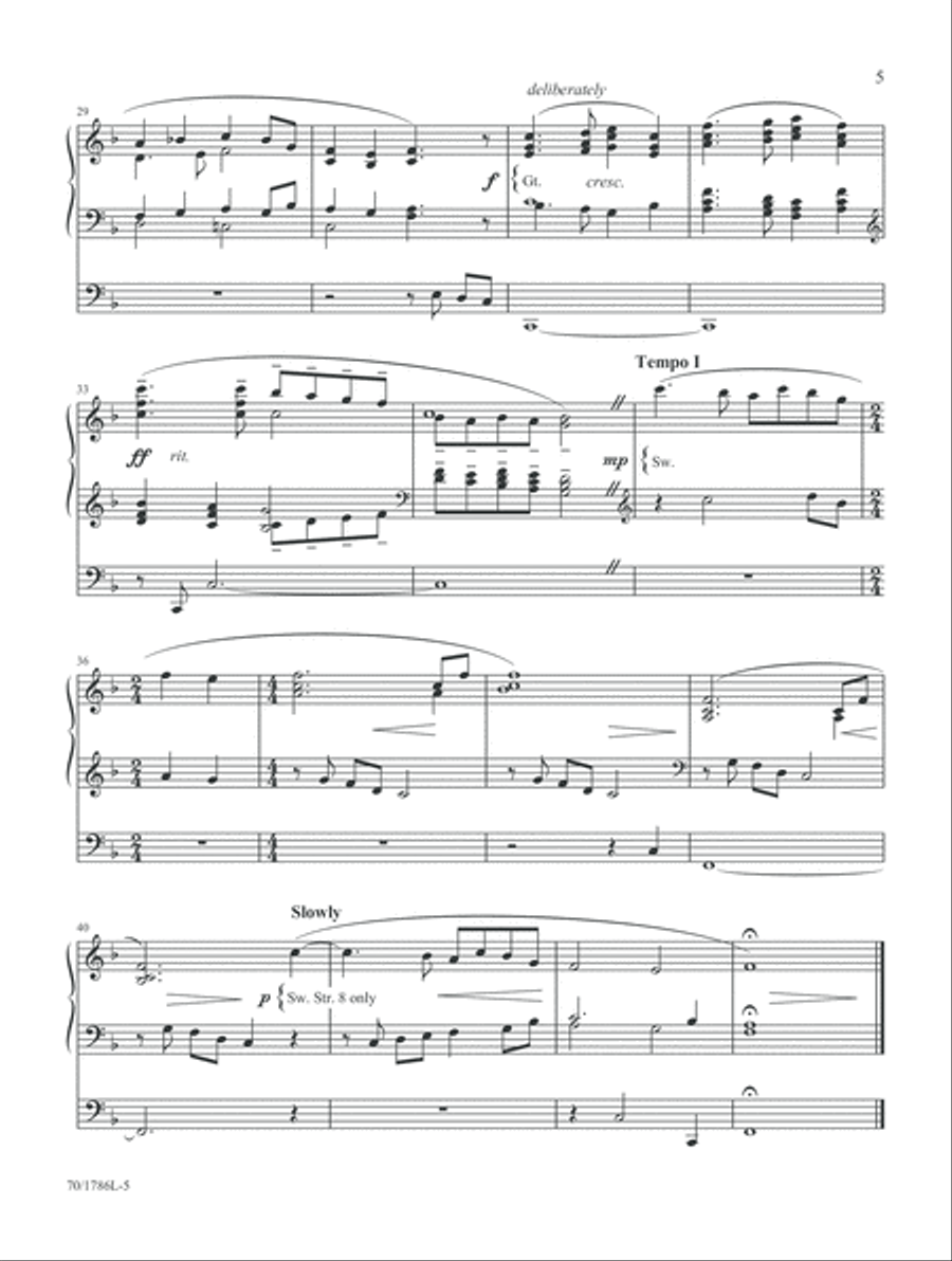 Shine on Us (Digital Download) Organ scores gallery preview page 5