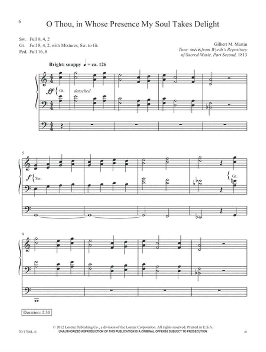 Shine on Us (Digital Download) Organ scores gallery preview page 6
