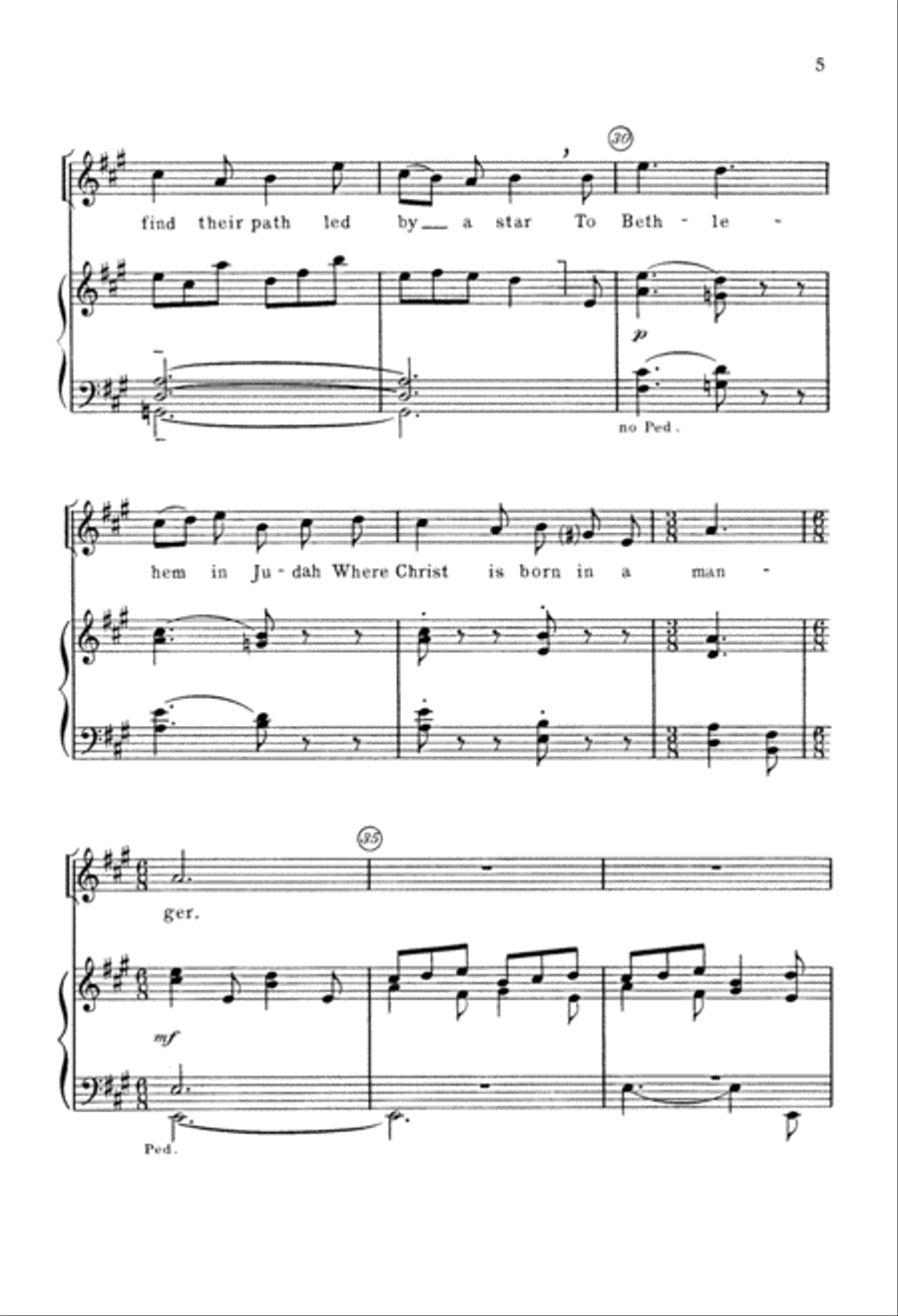 Come and See the Christ Child (Digital Download) Unison Choir scores gallery preview page 5