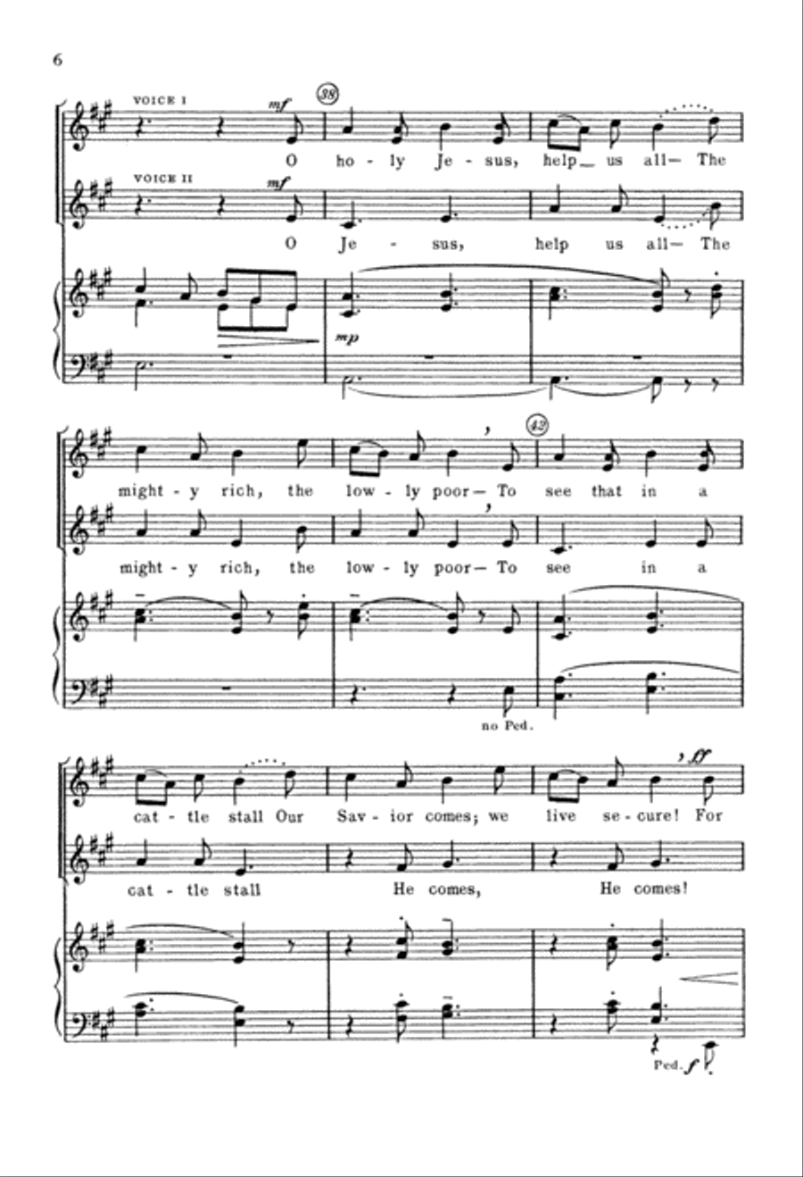 Come and See the Christ Child (Digital Download) Unison Choir scores gallery preview page 6