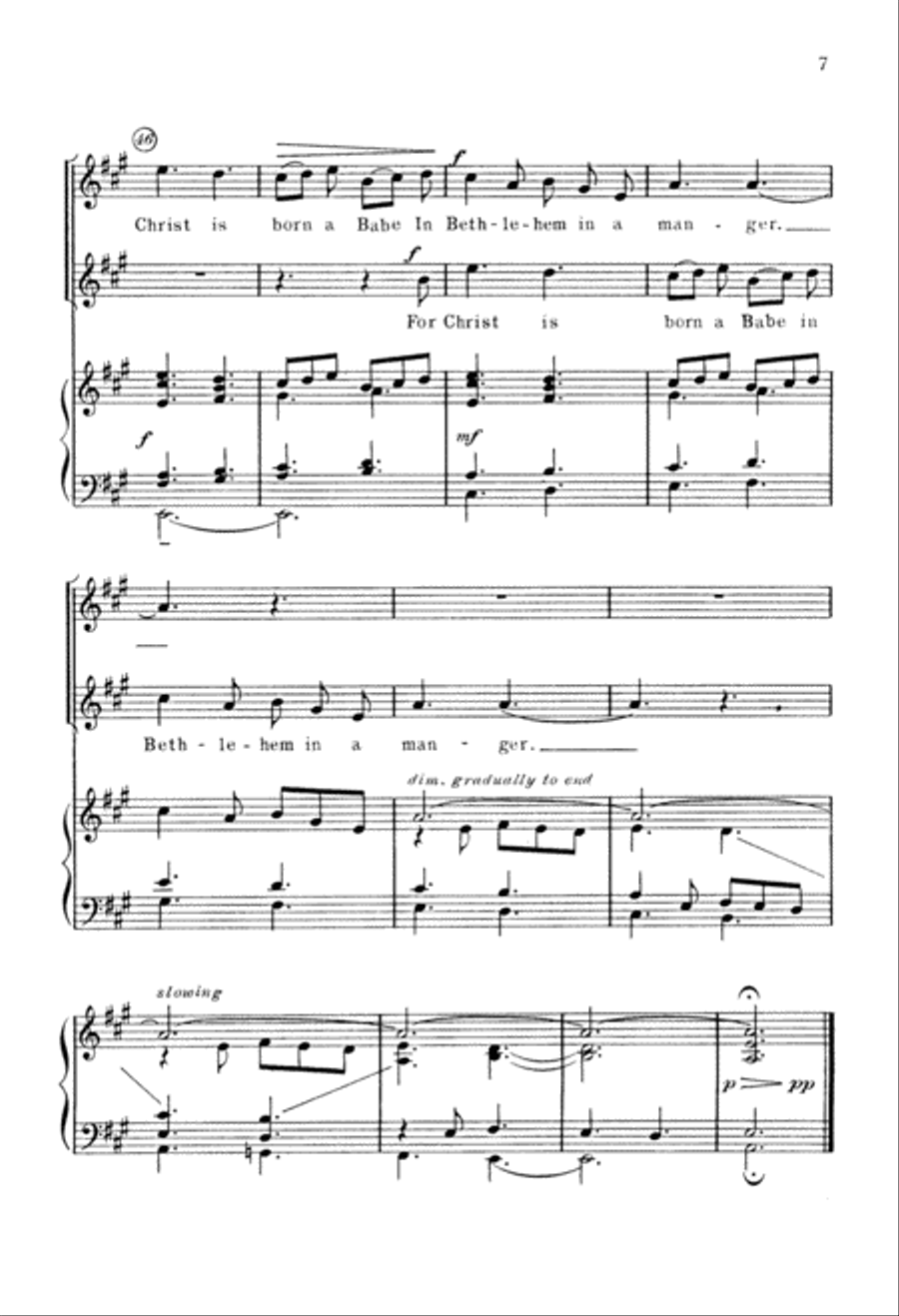 Come and See the Christ Child (Digital Download) Unison Choir scores gallery preview page 7