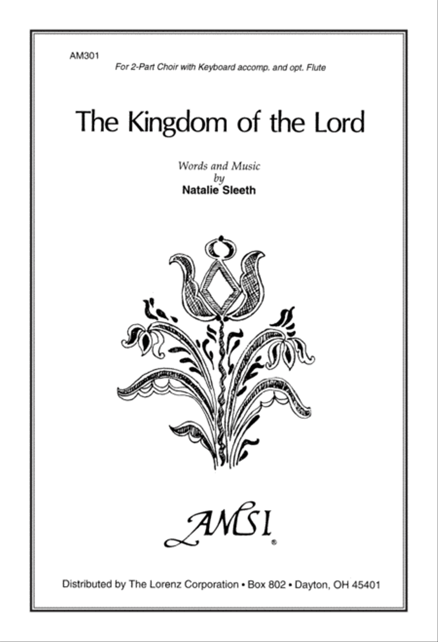 The Kingdom of the Lord (Digital Download) 2-Part scores gallery preview page 1