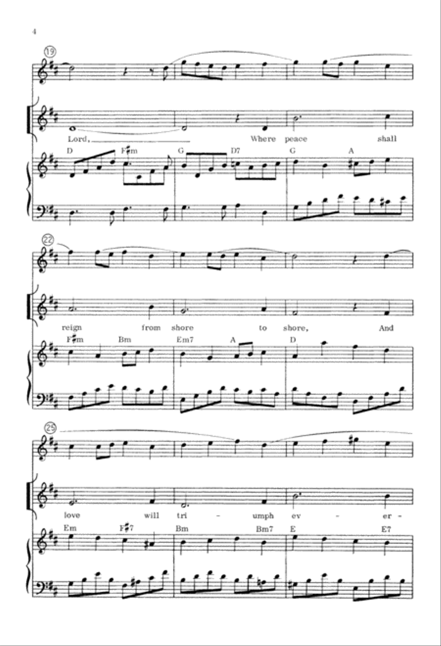 The Kingdom of the Lord (Digital Download) 2-Part scores gallery preview page 4