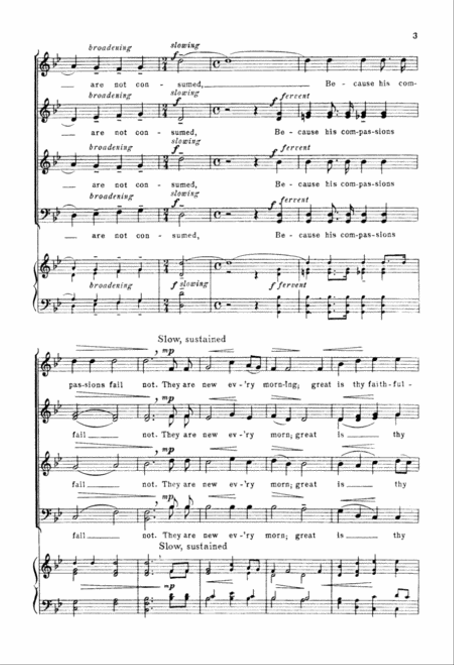 His Compassions Fail Not (Digital Download) Divisi scores gallery preview page 3
