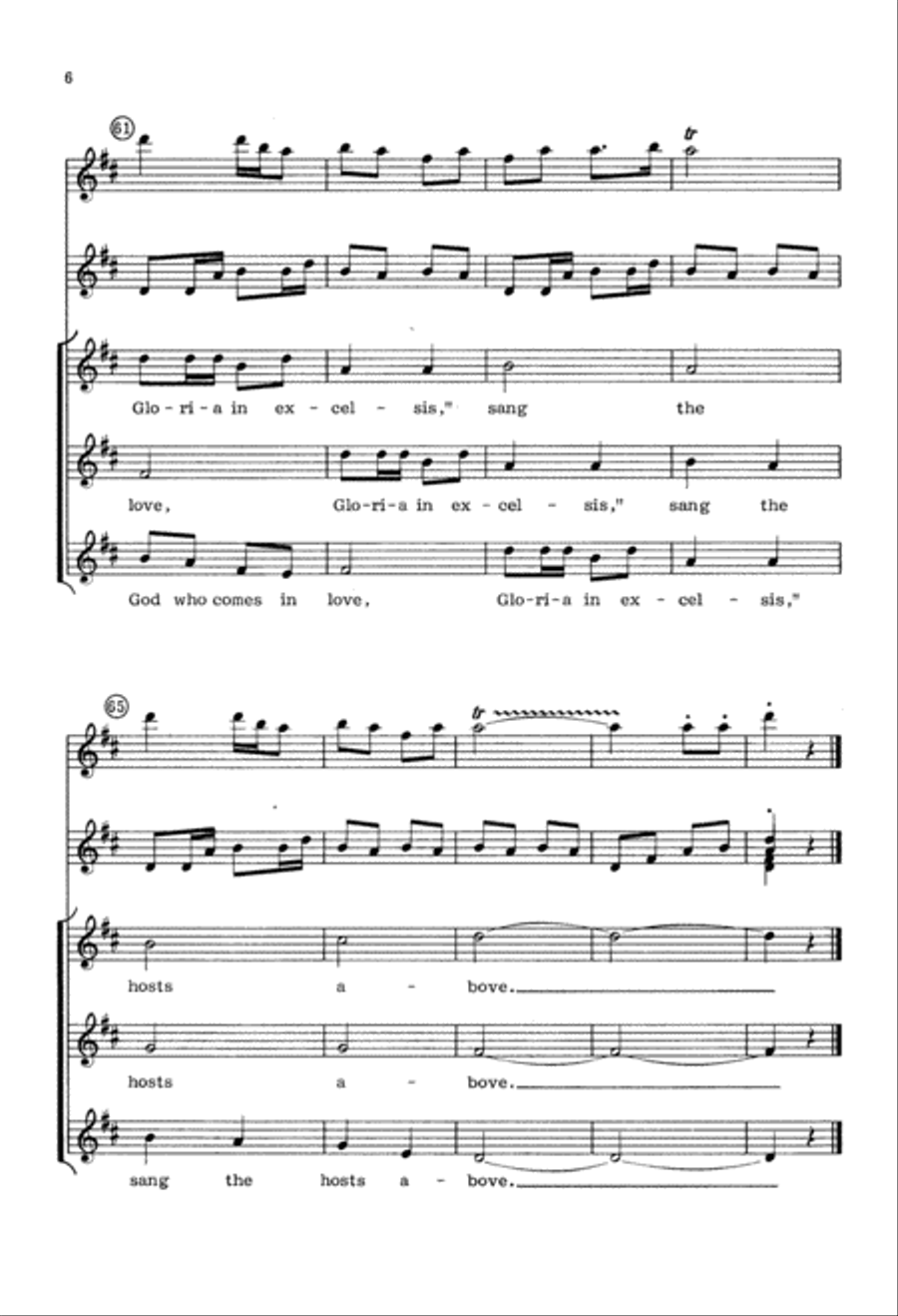 Carol of the Little Shepherd (Digital Download) SSA scores gallery preview page 6