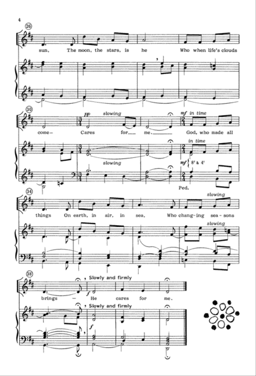 God Who Made the Earth (Digital Download) Unison Choir scores gallery preview page 4