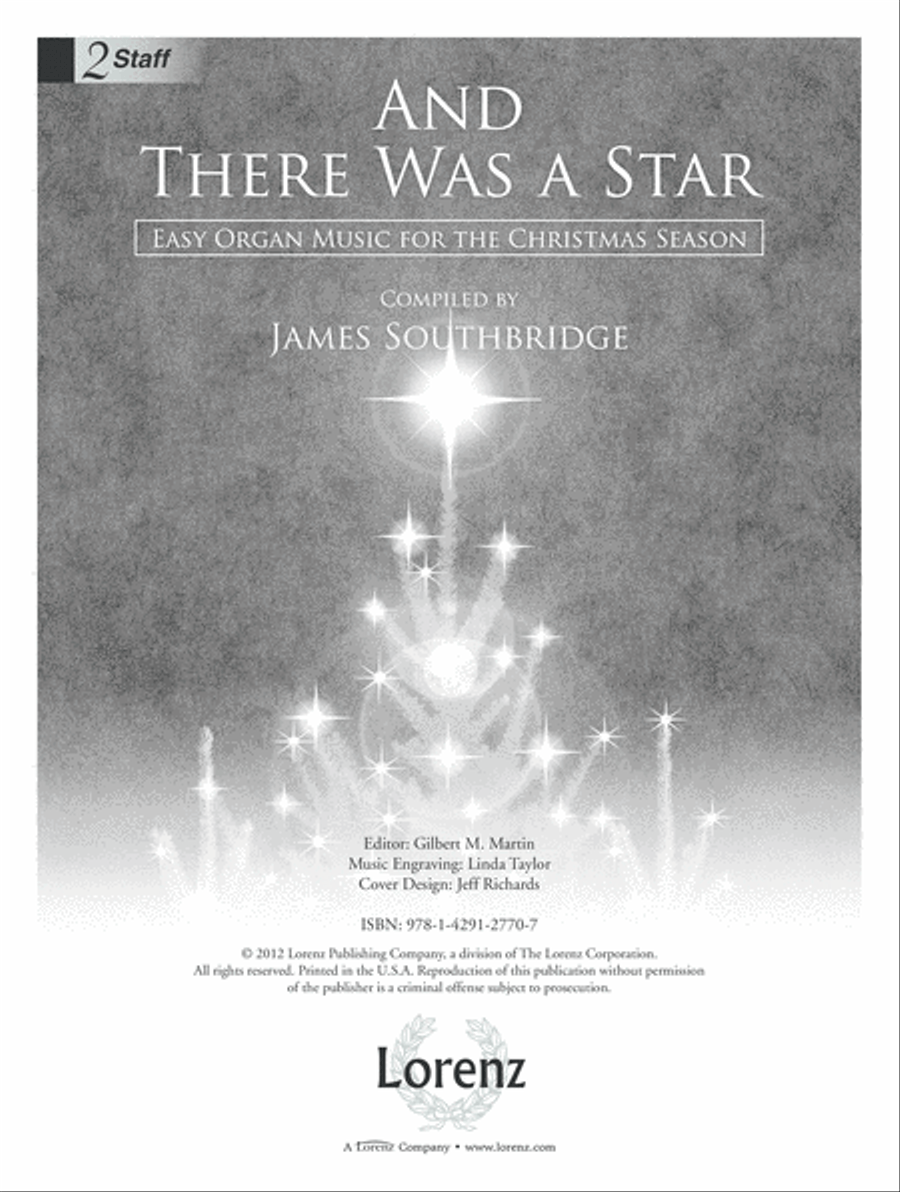 And There Was a Star (Digital Download) Organ scores gallery preview page 1
