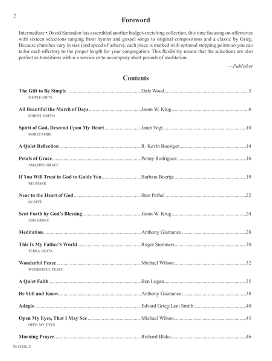 A Time for Giving (Digital Download) Piano Solo scores gallery preview page 2