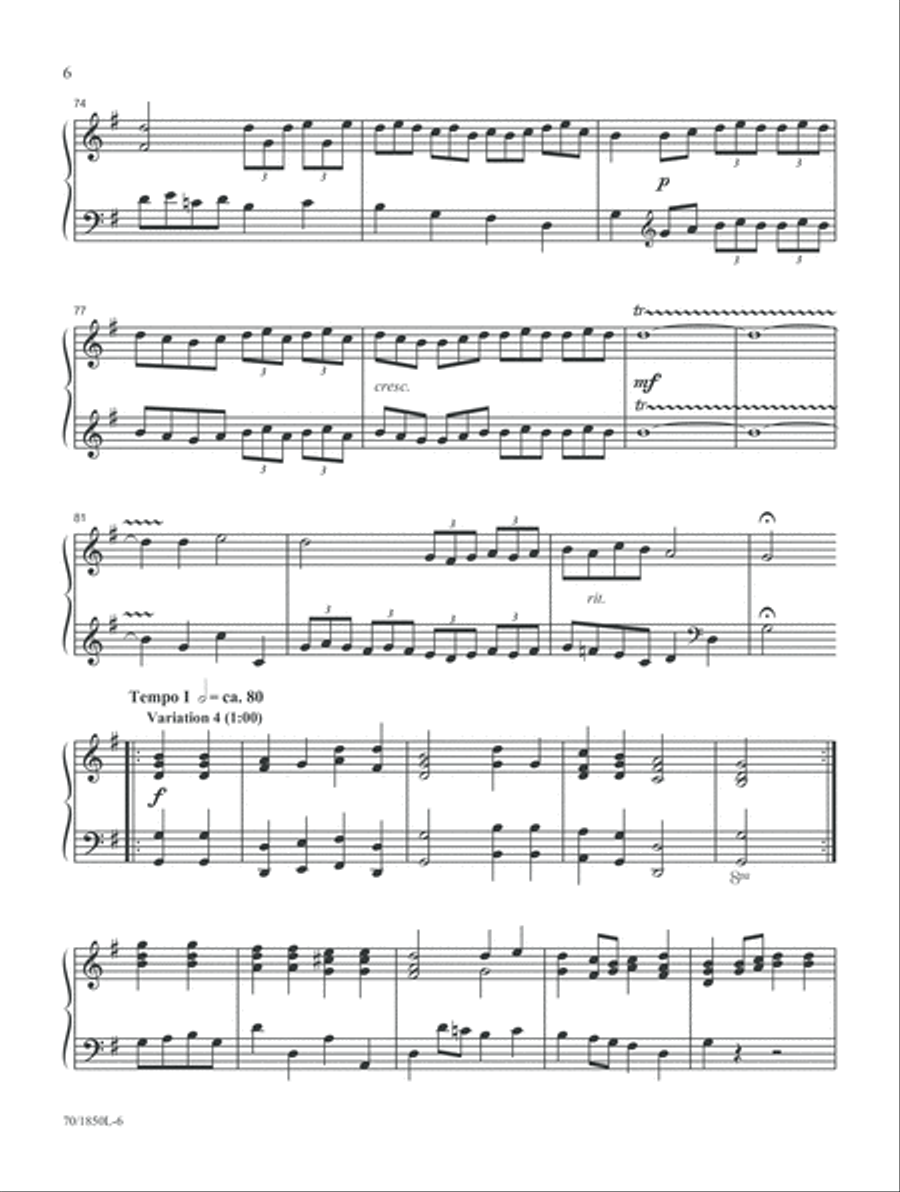 Emmanuel Shall Come (Digital Download) Piano Solo scores gallery preview page 6