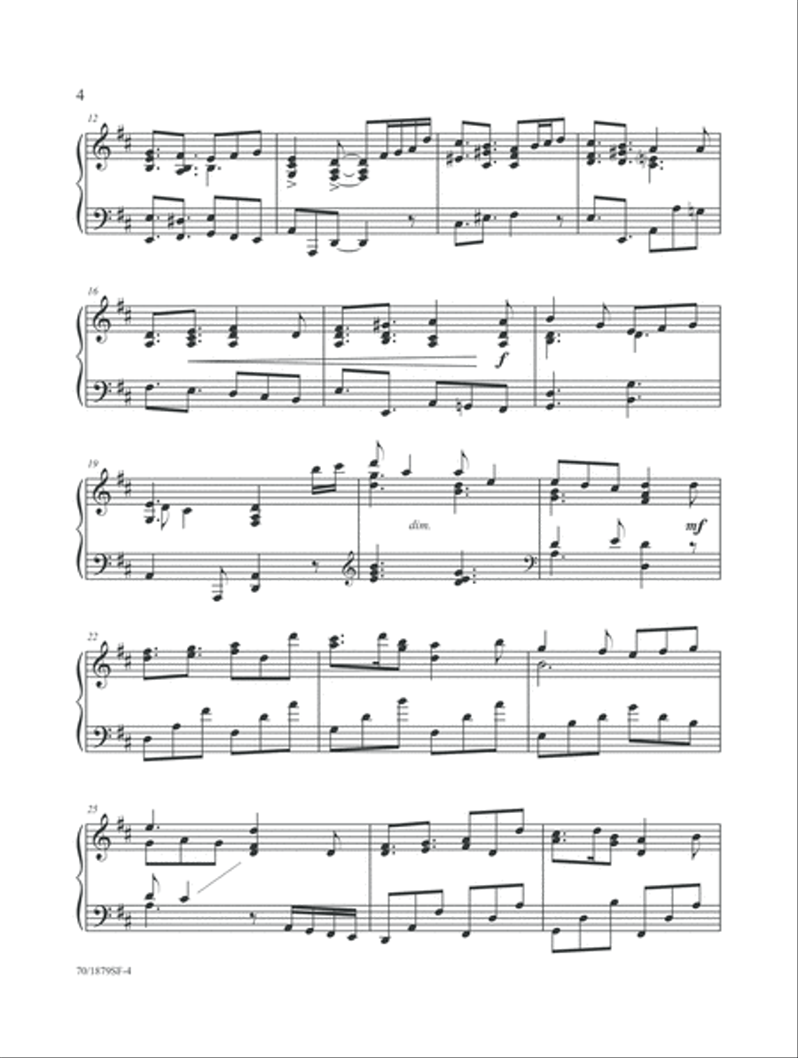 All Praise and Glory (Digital Download) Piano Solo scores gallery preview page 4