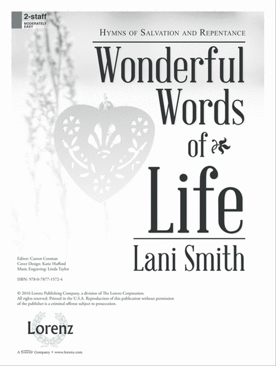 Wonderful Words of Life Wonderful Words of Life Organ scores gallery preview page 1