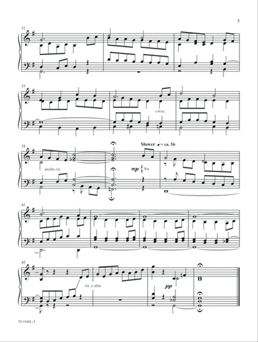 Wonderful Words of Life Wonderful Words of Life Organ scores gallery preview page 5