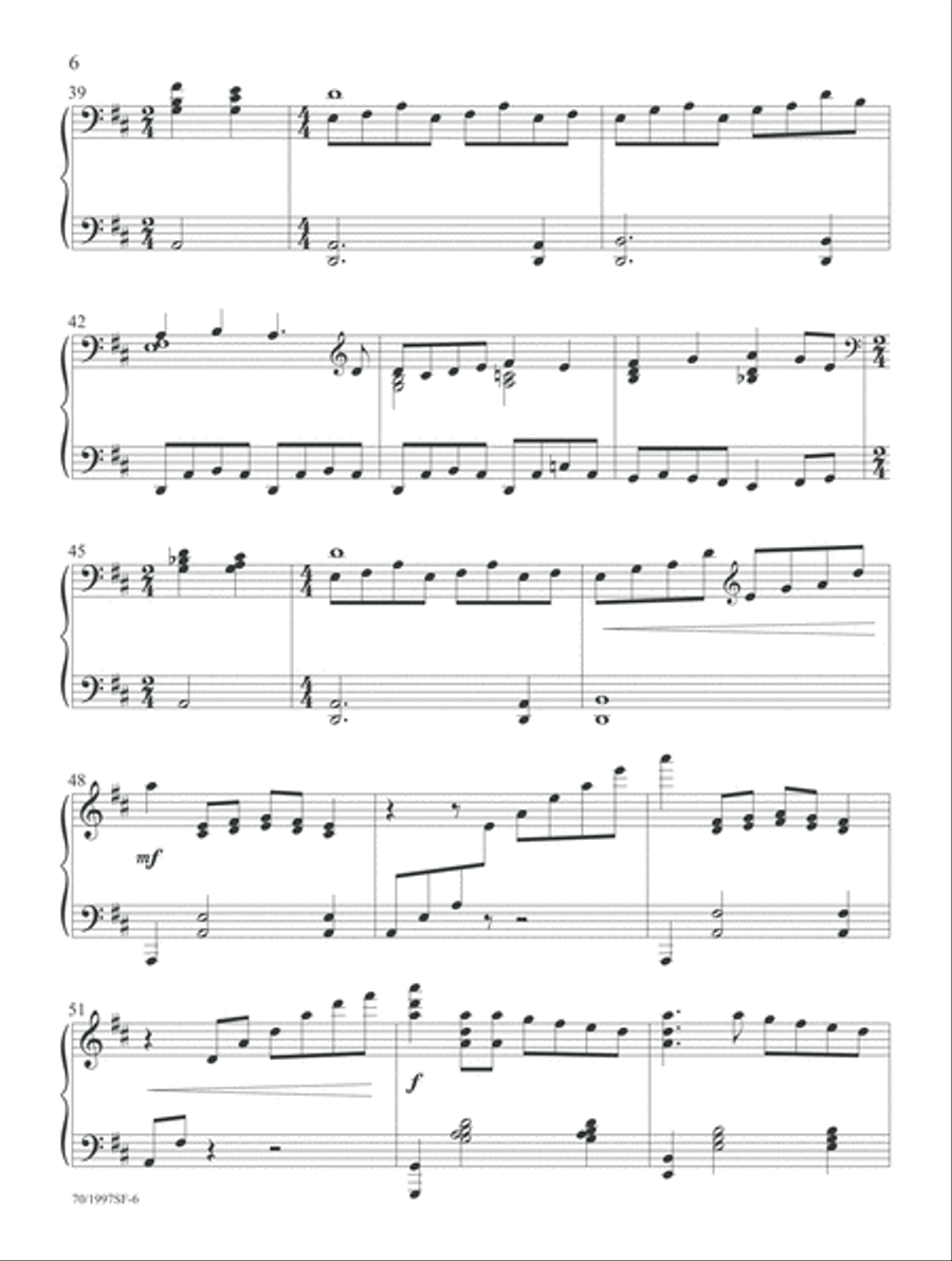 In Jubilant Song (Digital Download) Piano Solo scores gallery preview page 6