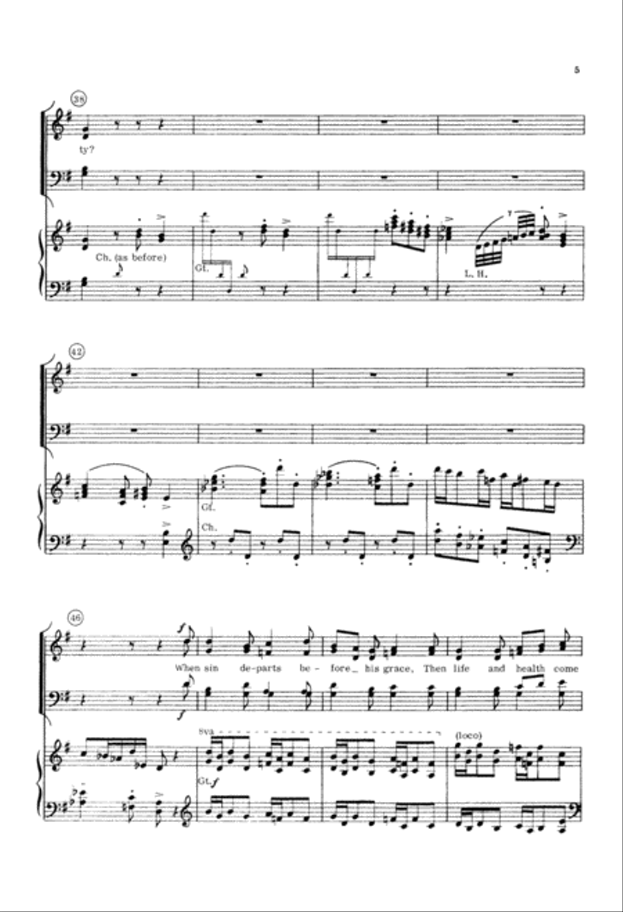 Sussex Carol (Digital Download) 4-Part scores gallery preview page 5