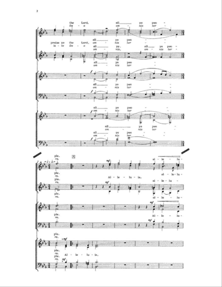 Clap Your Hands (Gabrieli) (Digital Download) SSAA scores gallery preview page 2