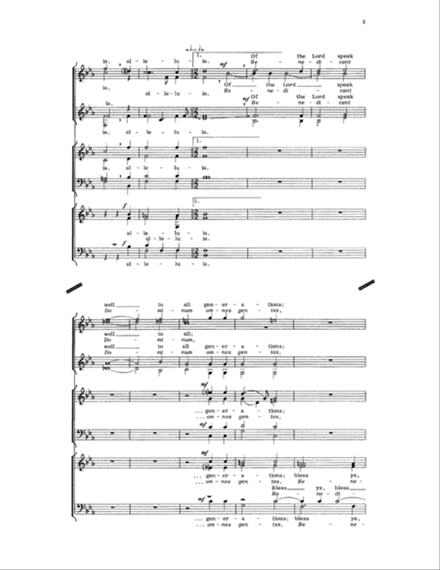 Clap Your Hands (Gabrieli) (Digital Download) SSAA scores gallery preview page 3