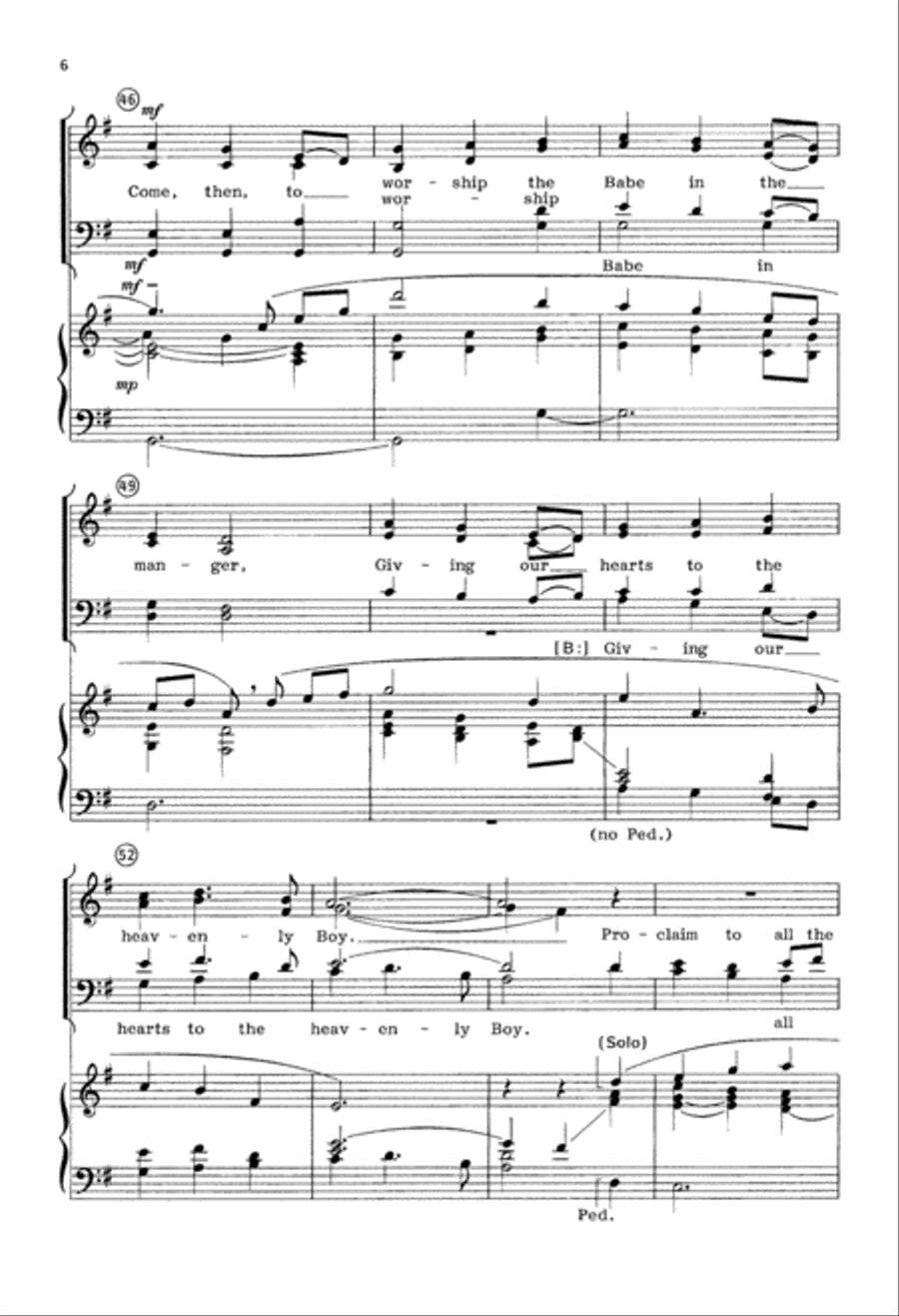 Wise Souls Still Seek Him (Digital Download) 4-Part scores gallery preview page 6