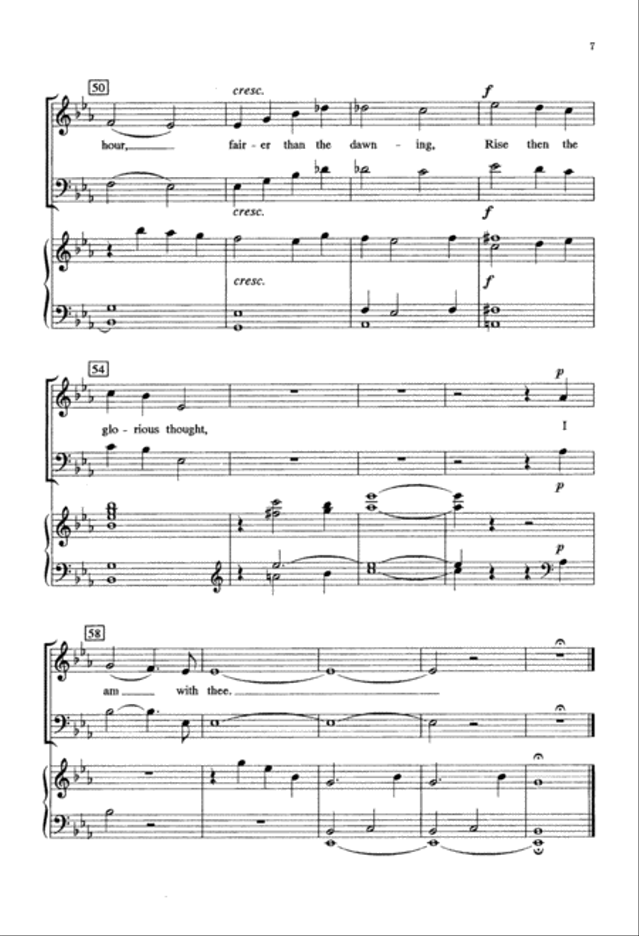 Still, Still With Thee (Digital Download) 3-Part scores gallery preview page 7