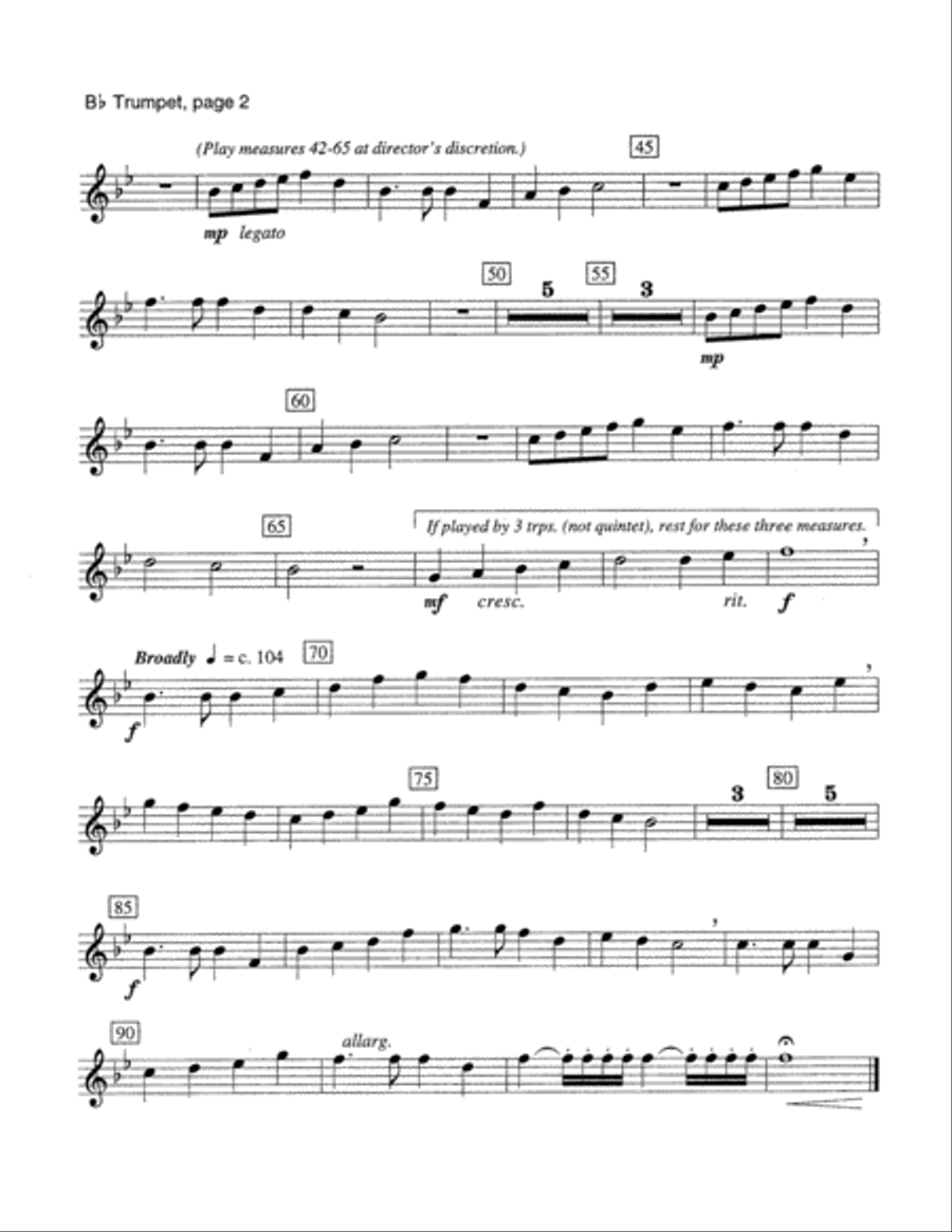 Christ Is Risen - Brass Parts Set of Parts scores gallery preview page 2