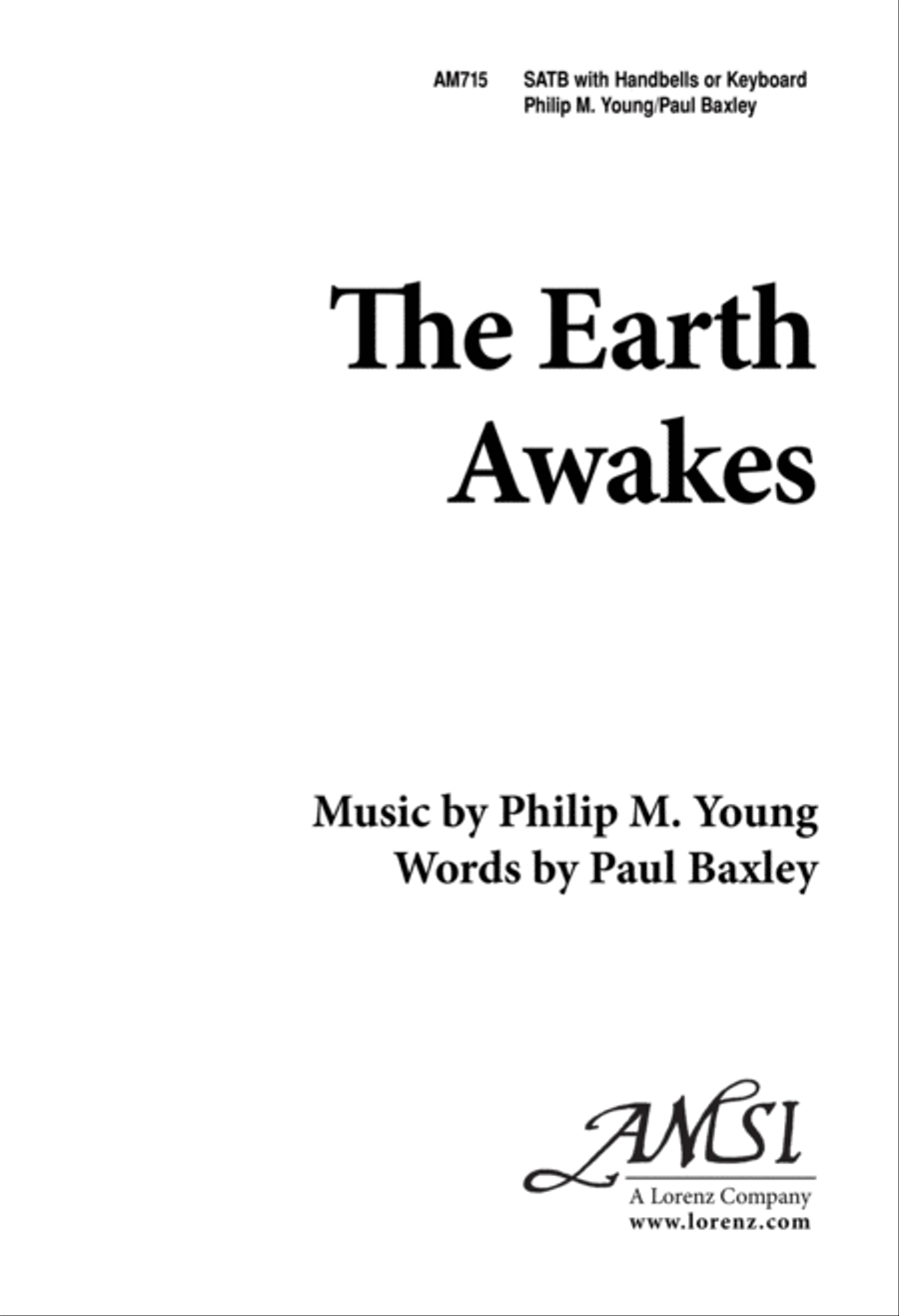 The Earth Awakes (Digital Download) 4-Part scores gallery preview page 1