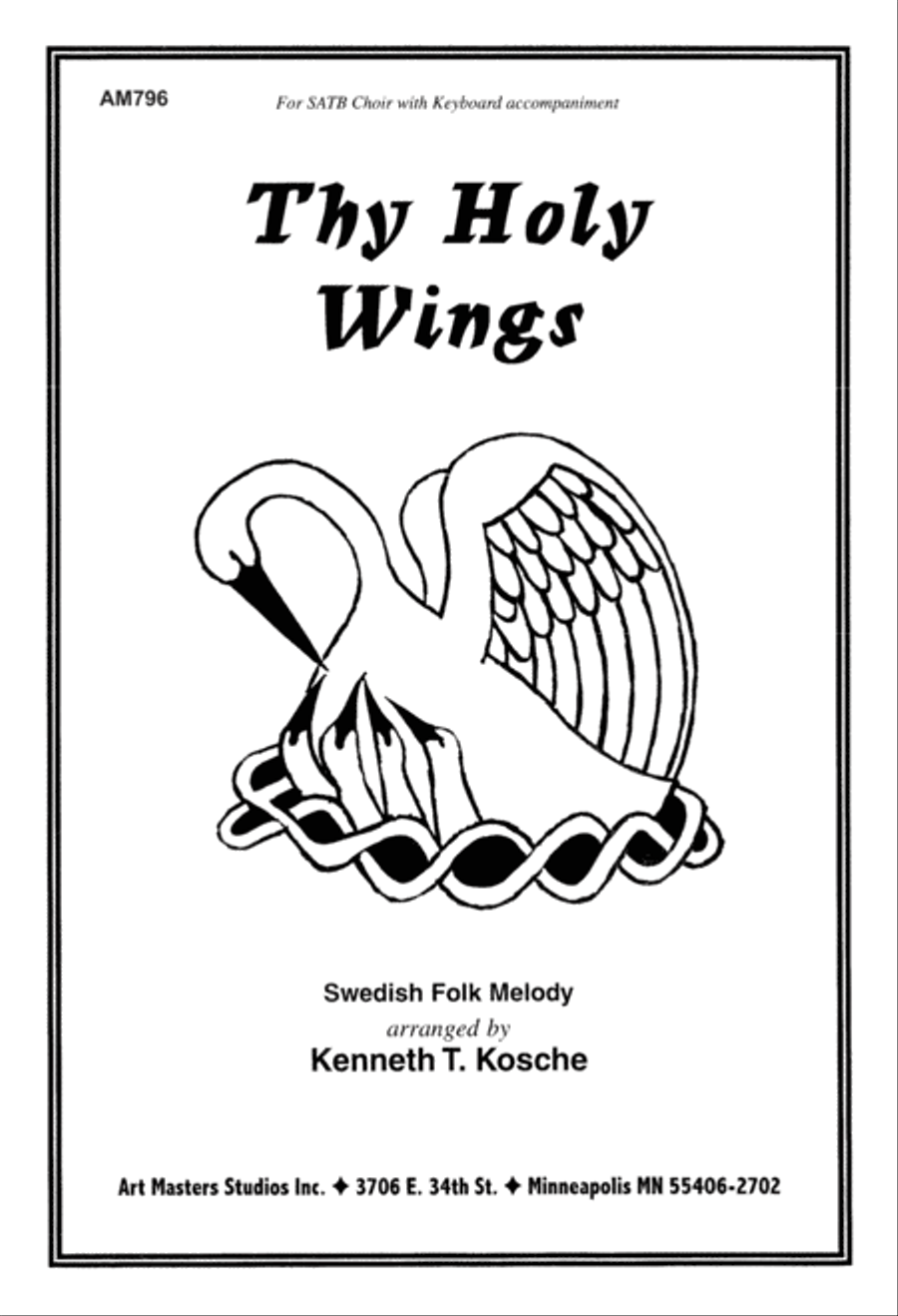 Thy Holy Wings (Digital Download) 4-Part scores gallery preview page 1