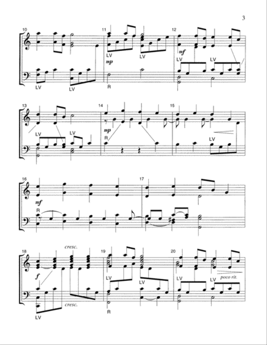 Rocking Carol Rocking Carol 5-Octaves scores gallery preview page 3