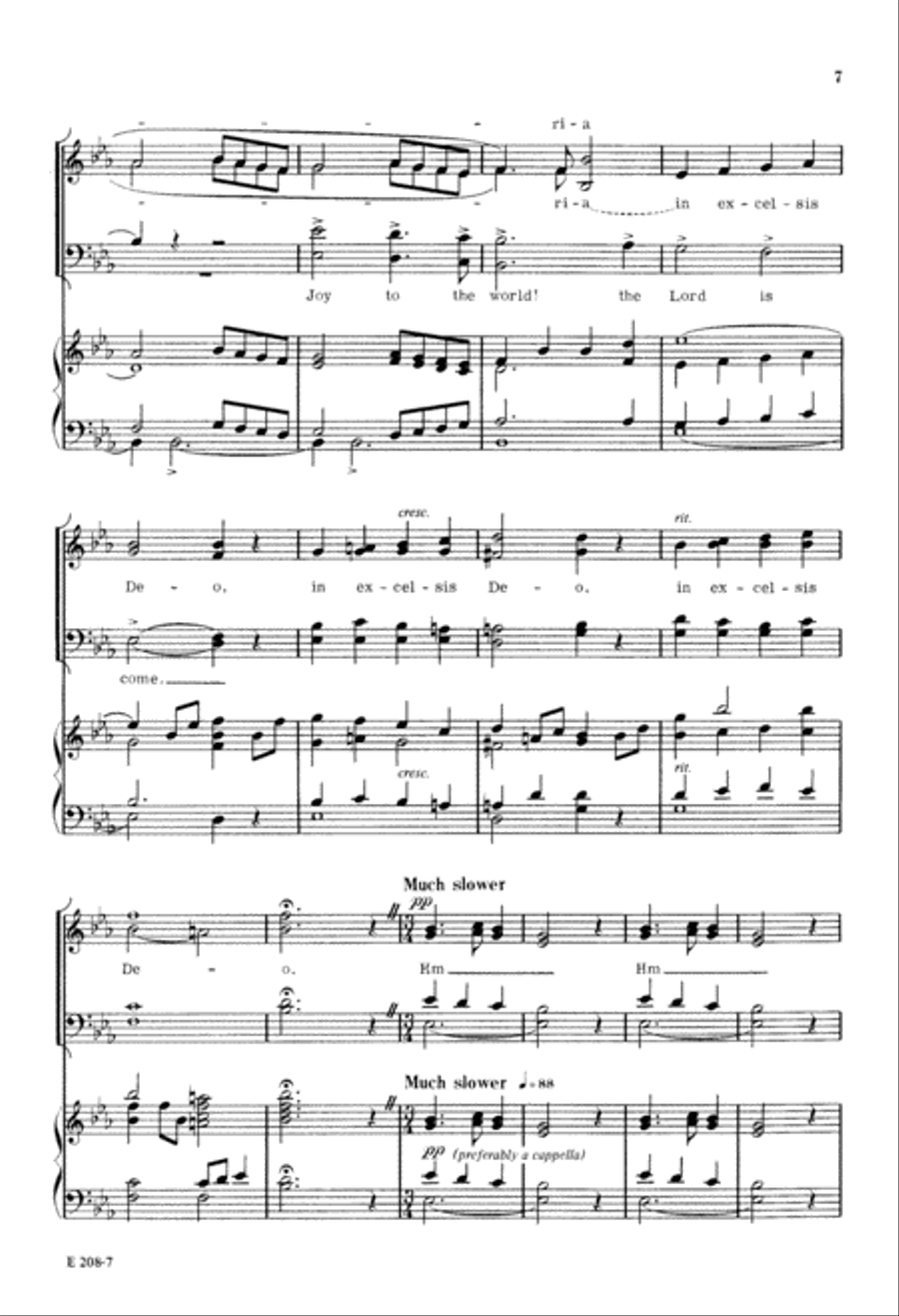 Christmas Joy (Digital Download) 4-Part scores gallery preview page 7