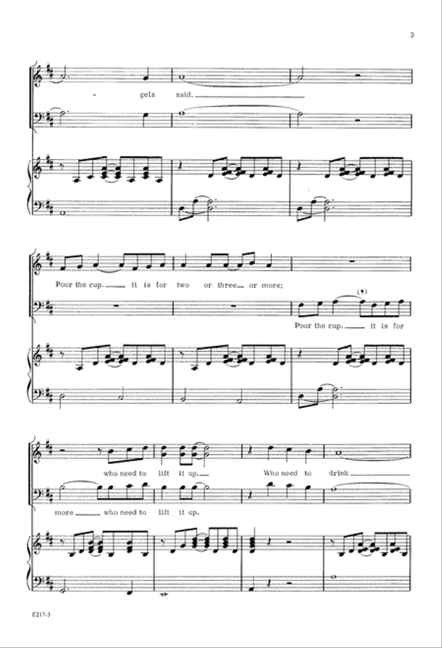 Break and Share It (Digital Download) 3-Part scores gallery preview page 3