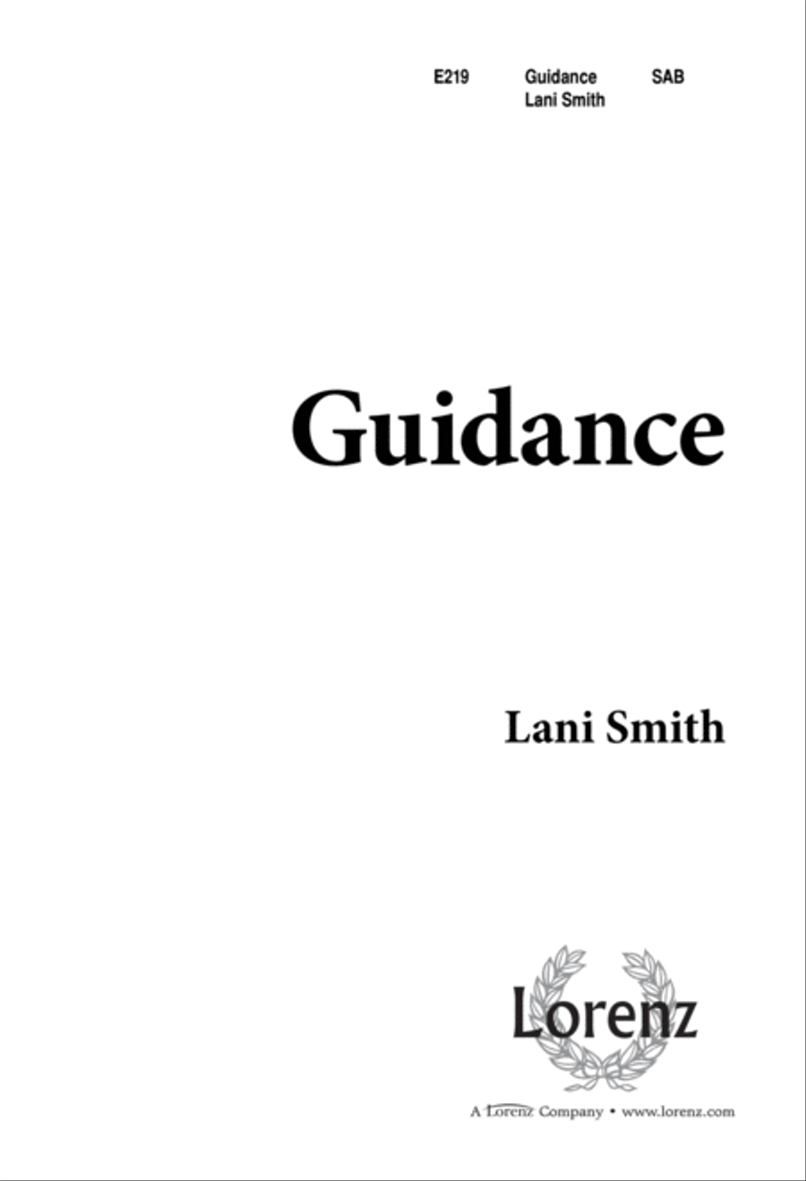 Guidance (Digital Download) 3-Part scores gallery preview page 1