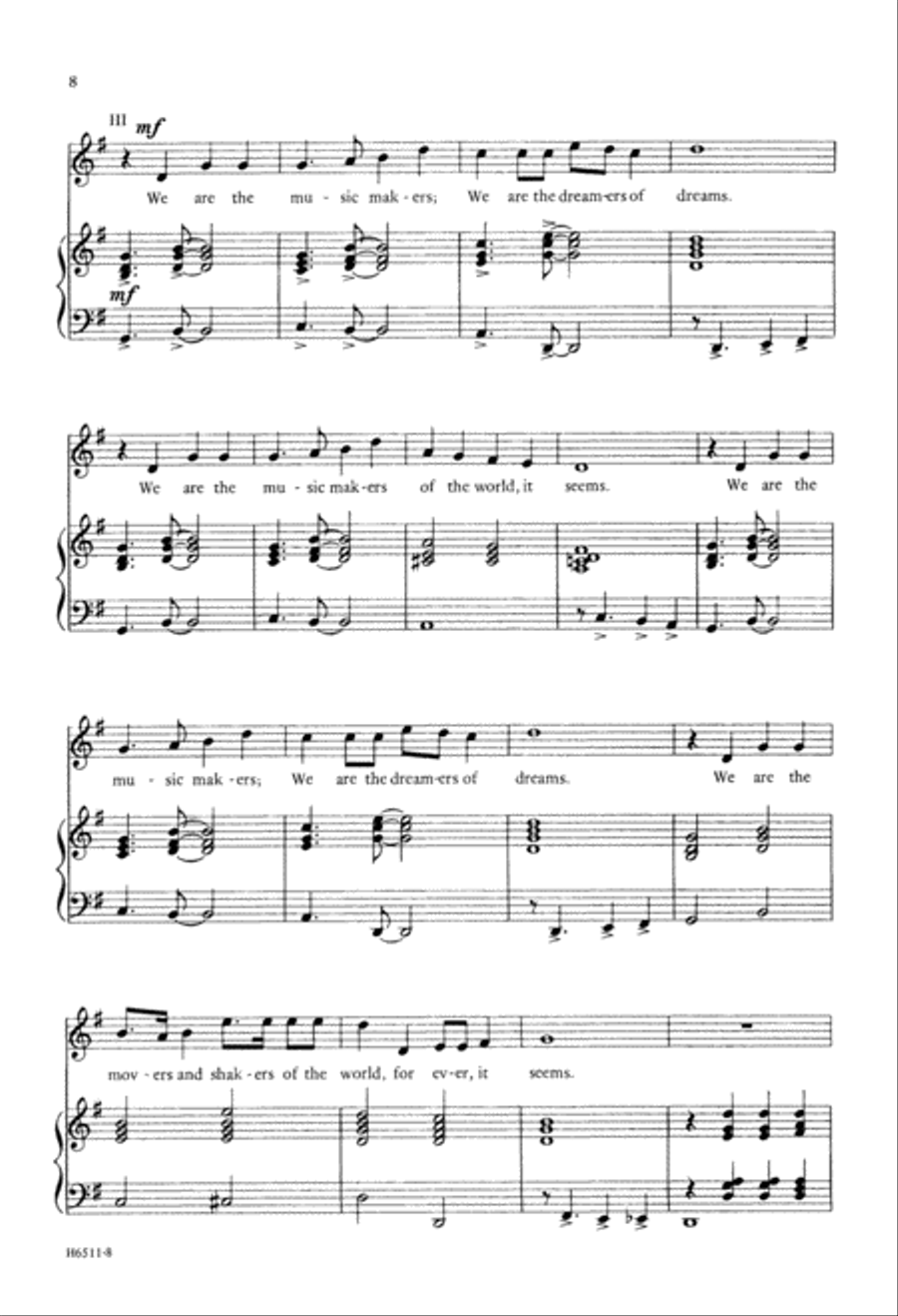 Don't Let the Music Stop (Digital Download) SSA scores gallery preview page 8