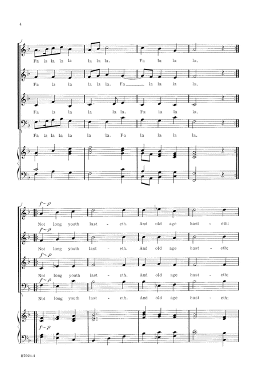 Sing We and Chant It (Digital Download) Choir scores gallery preview page 4