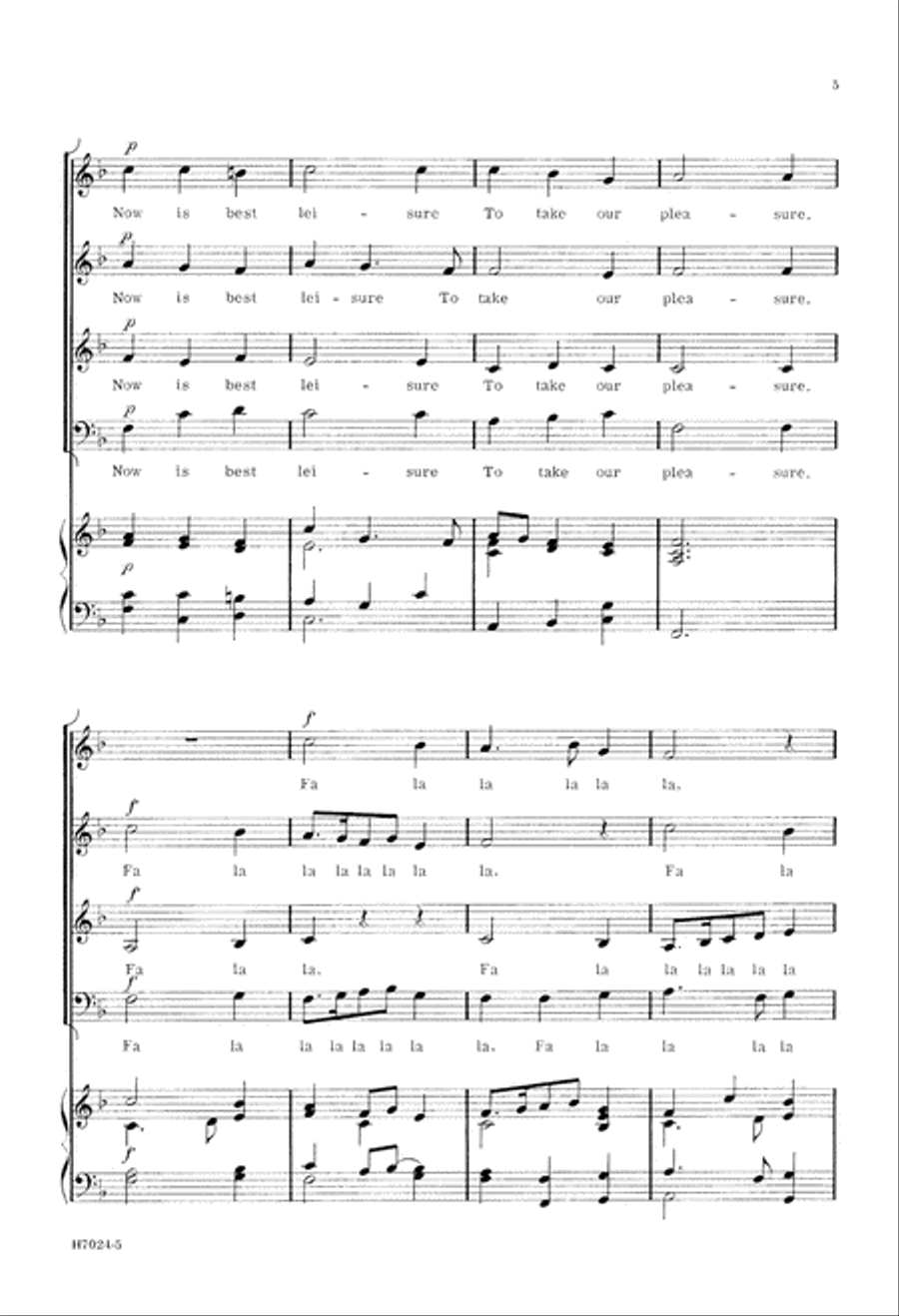 Sing We and Chant It (Digital Download) Choir scores gallery preview page 5