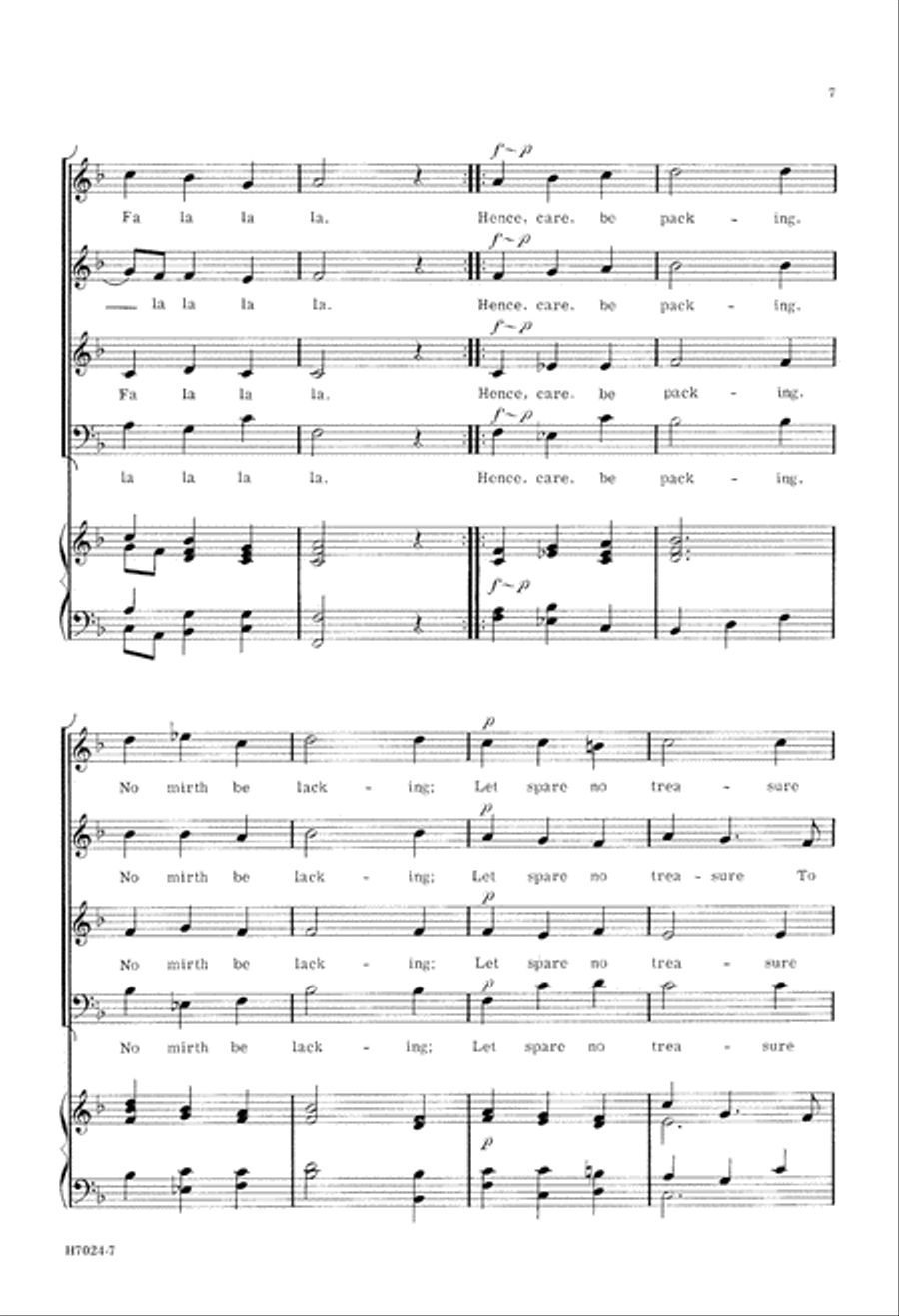 Sing We and Chant It (Digital Download) Choir scores gallery preview page 7