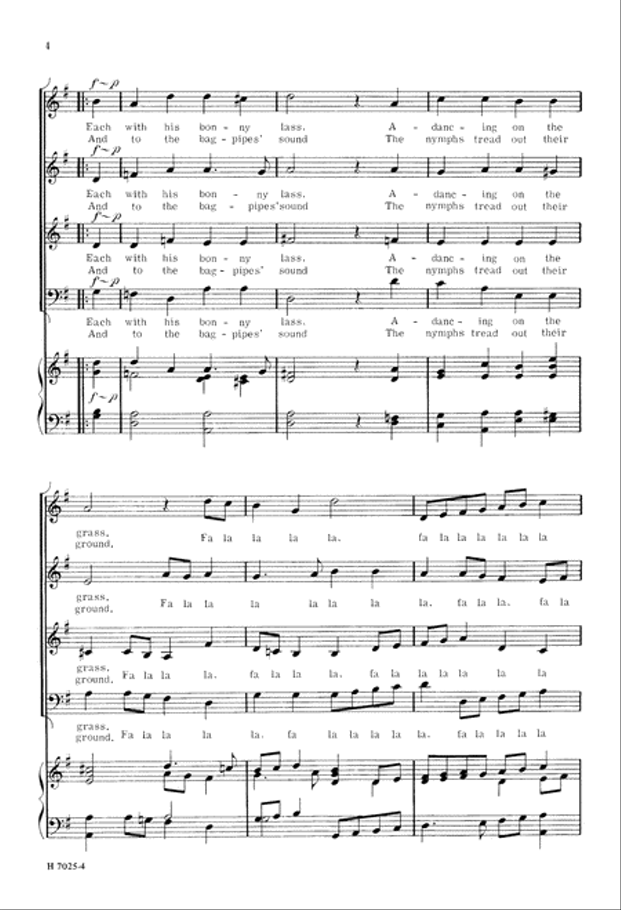 Now is the Month of Maying (Digital Download) Choir scores gallery preview page 4