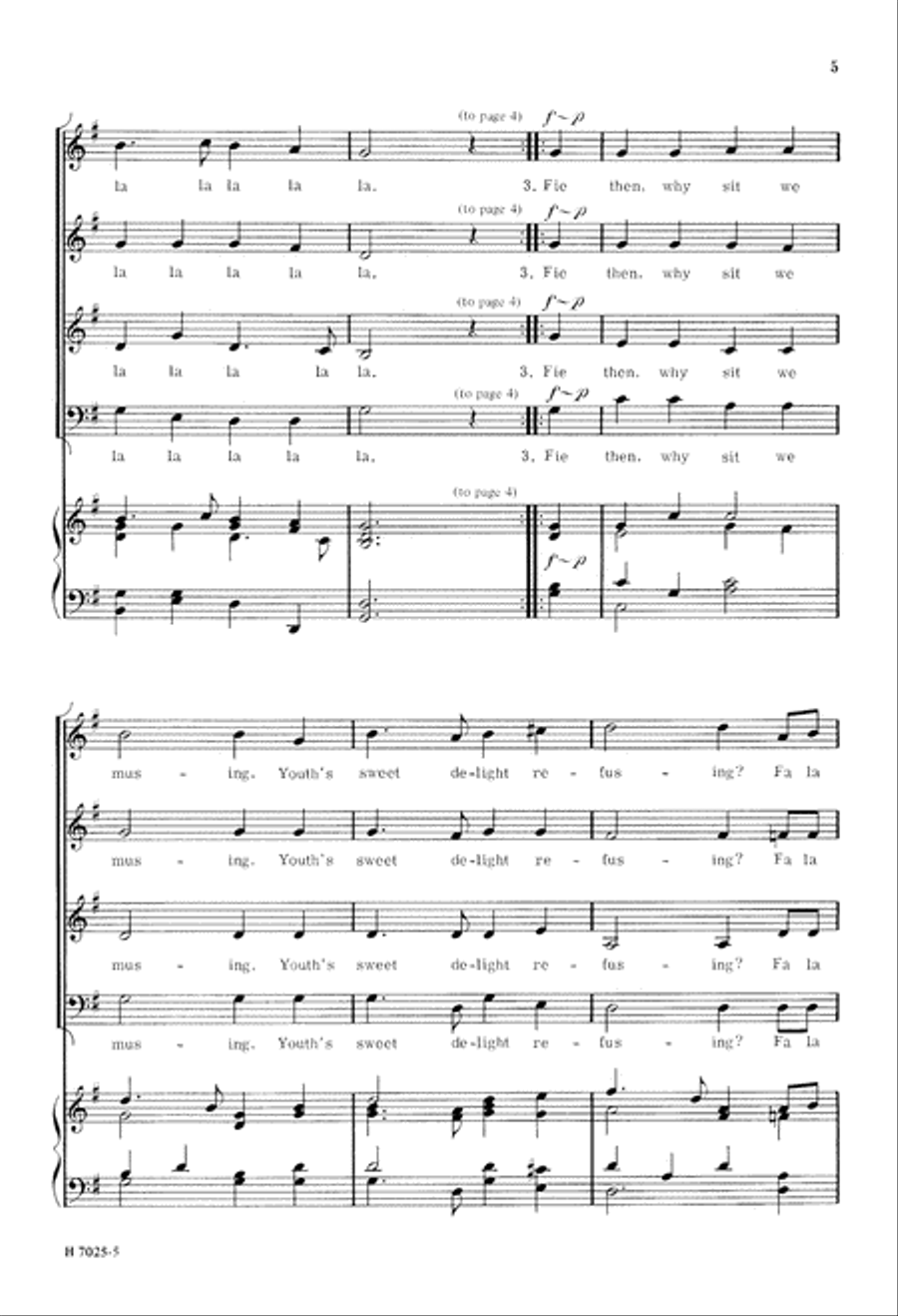 Now is the Month of Maying (Digital Download) Choir scores gallery preview page 5