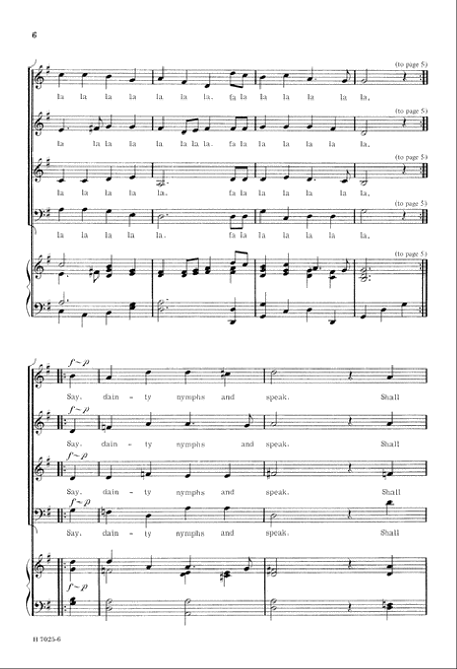 Now is the Month of Maying (Digital Download) Choir scores gallery preview page 6