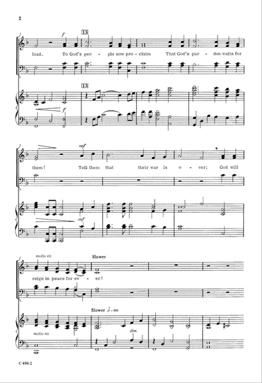 Advent (Digital Download) 4-Part scores gallery preview page 2