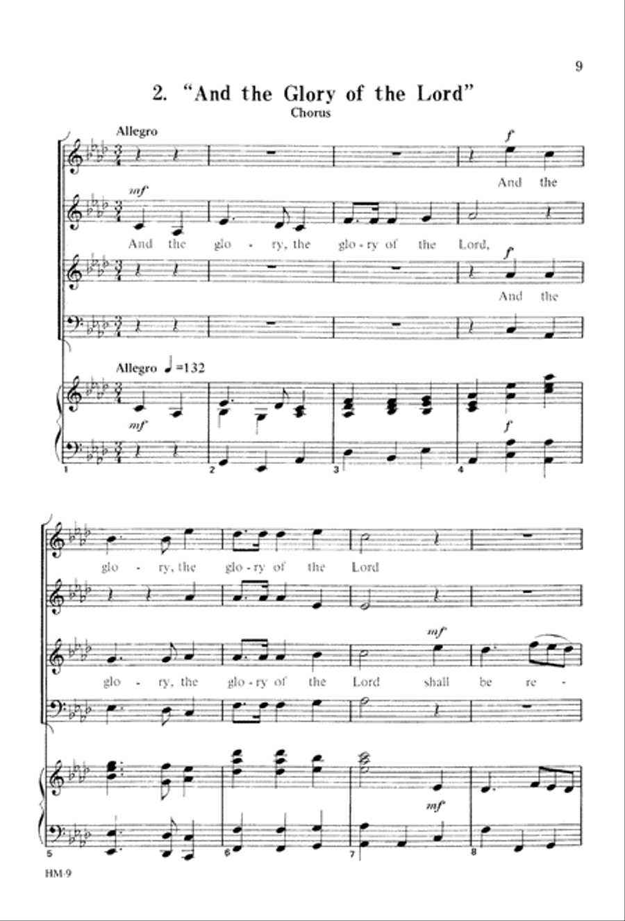 Handel's Messiah: Christmas Choruses and Solos (Digital Download) 4-Part scores gallery preview page 11
