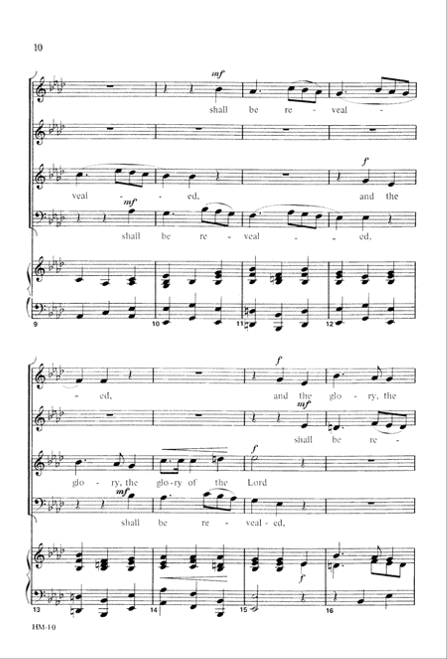 Handel's Messiah: Christmas Choruses and Solos (Digital Download) 4-Part scores gallery preview page 12