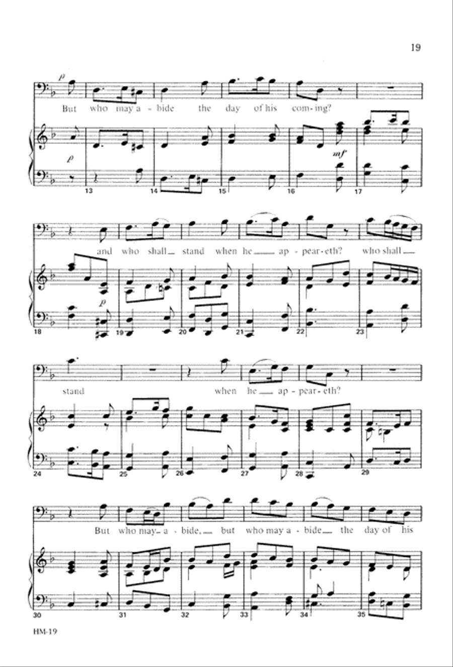 Handel's Messiah: Christmas Choruses and Solos (Digital Download) 4-Part scores gallery preview page 21