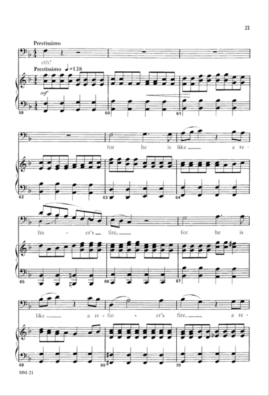 Handel's Messiah: Christmas Choruses and Solos (Digital Download) 4-Part scores gallery preview page 23