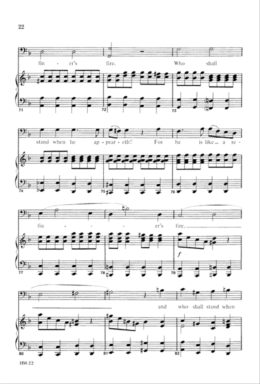 Handel's Messiah: Christmas Choruses and Solos (Digital Download) 4-Part scores gallery preview page 24