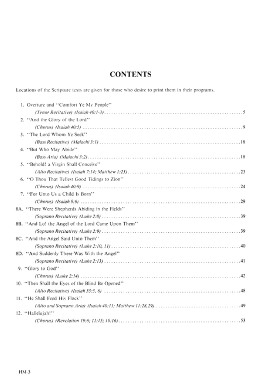 Handel's Messiah: Christmas Choruses and Solos (Digital Download) 4-Part scores gallery preview page 5