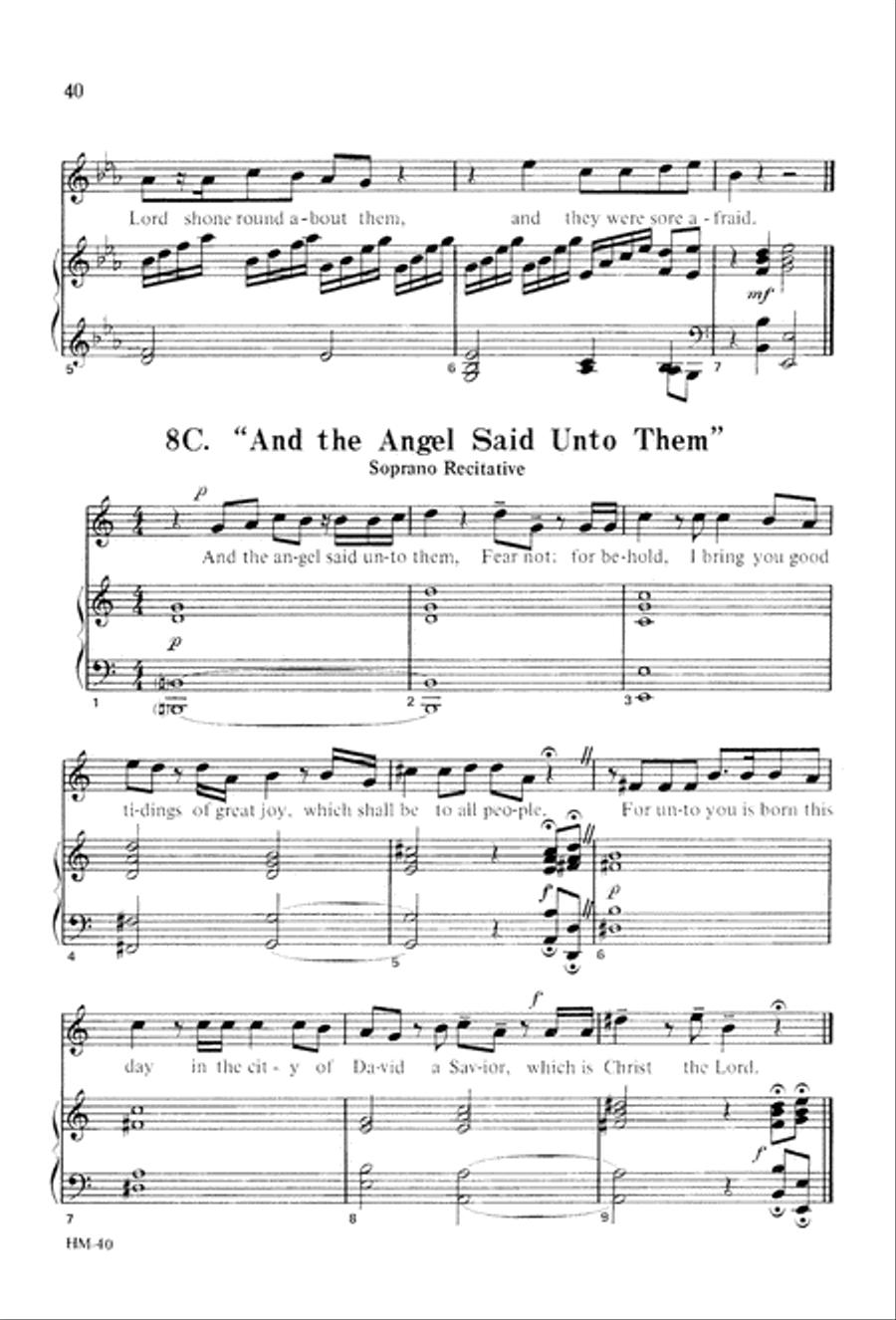 Handel's Messiah: Christmas Choruses and Solos (Digital Download) 4-Part scores gallery preview page 42