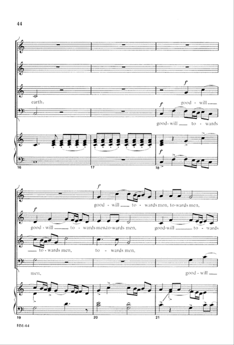 Handel's Messiah: Christmas Choruses and Solos (Digital Download) 4-Part scores gallery preview page 46