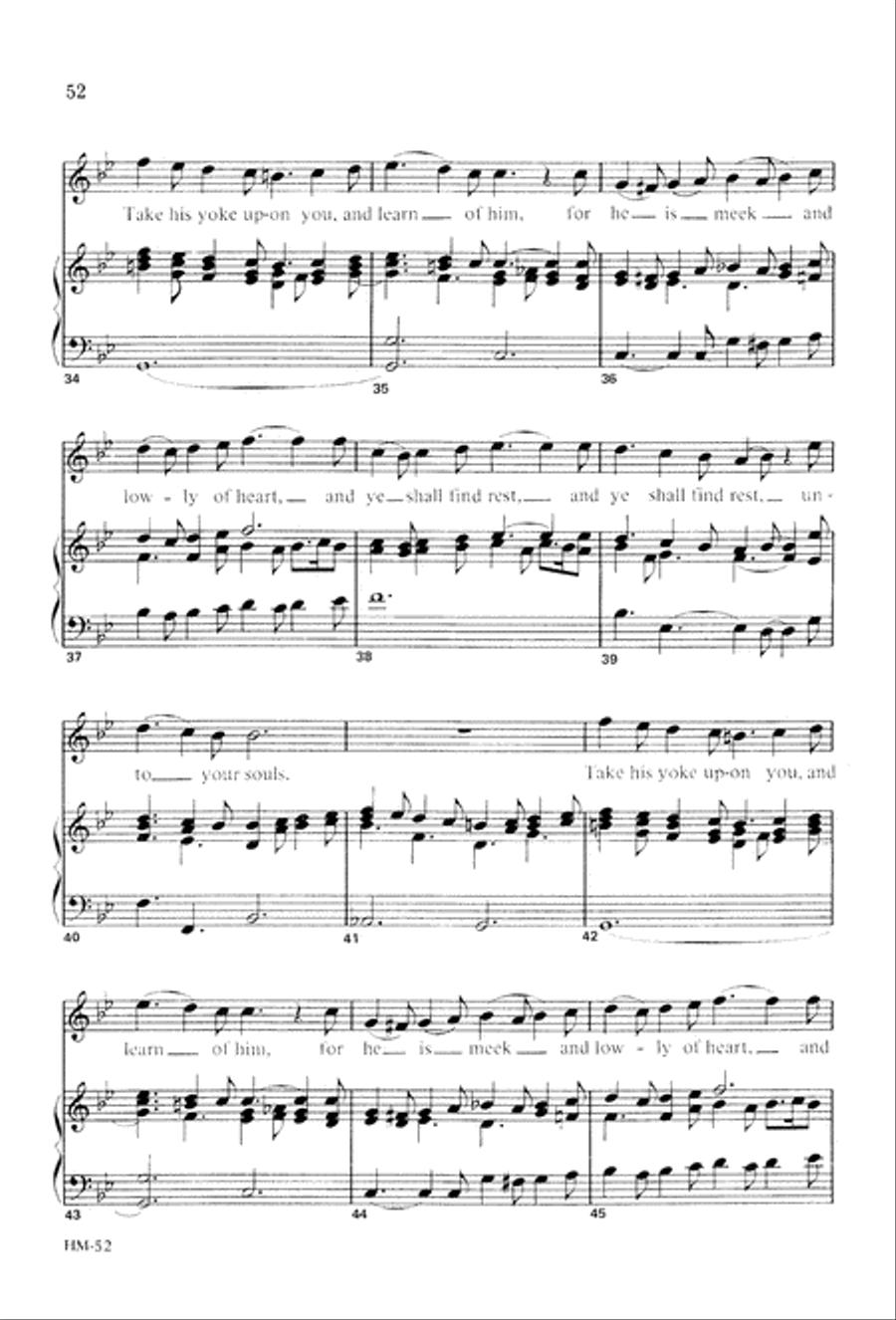 Handel's Messiah: Christmas Choruses and Solos (Digital Download) 4-Part scores gallery preview page 54