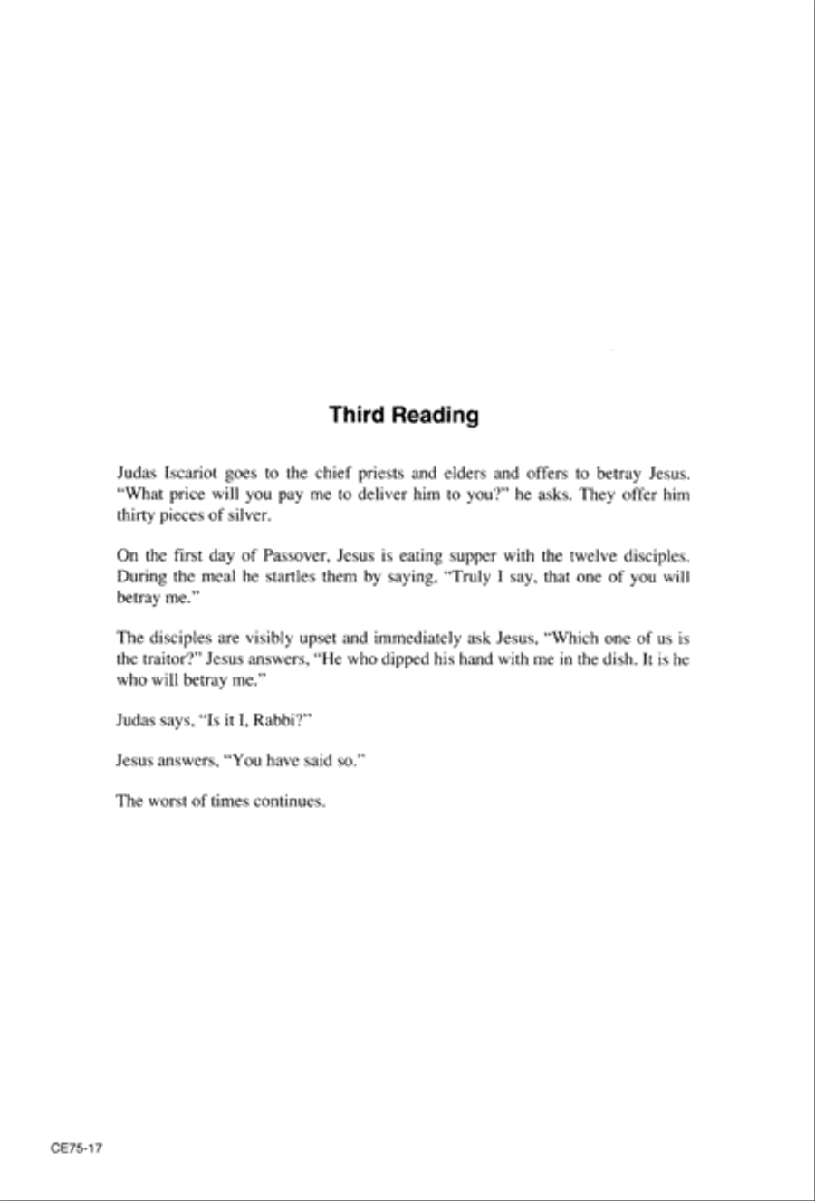 Thy Will Be Done (Digital Download) 4-Part scores gallery preview page 18