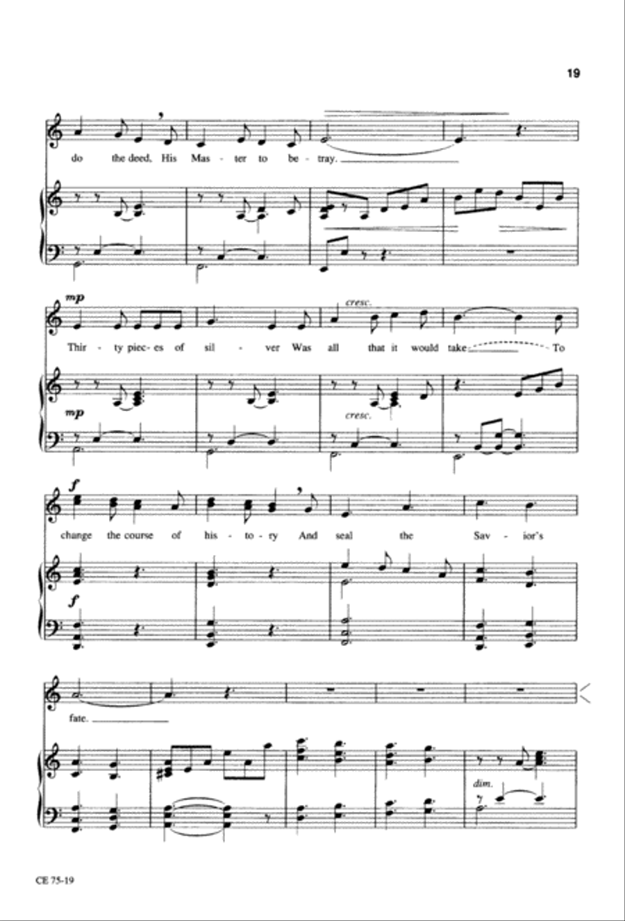 Thy Will Be Done (Digital Download) 4-Part scores gallery preview page 20