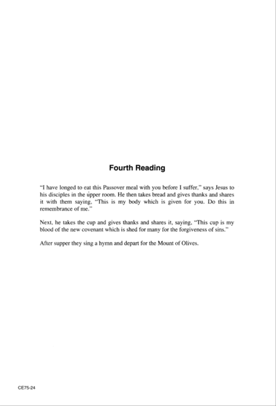 Thy Will Be Done (Digital Download) 4-Part scores gallery preview page 25