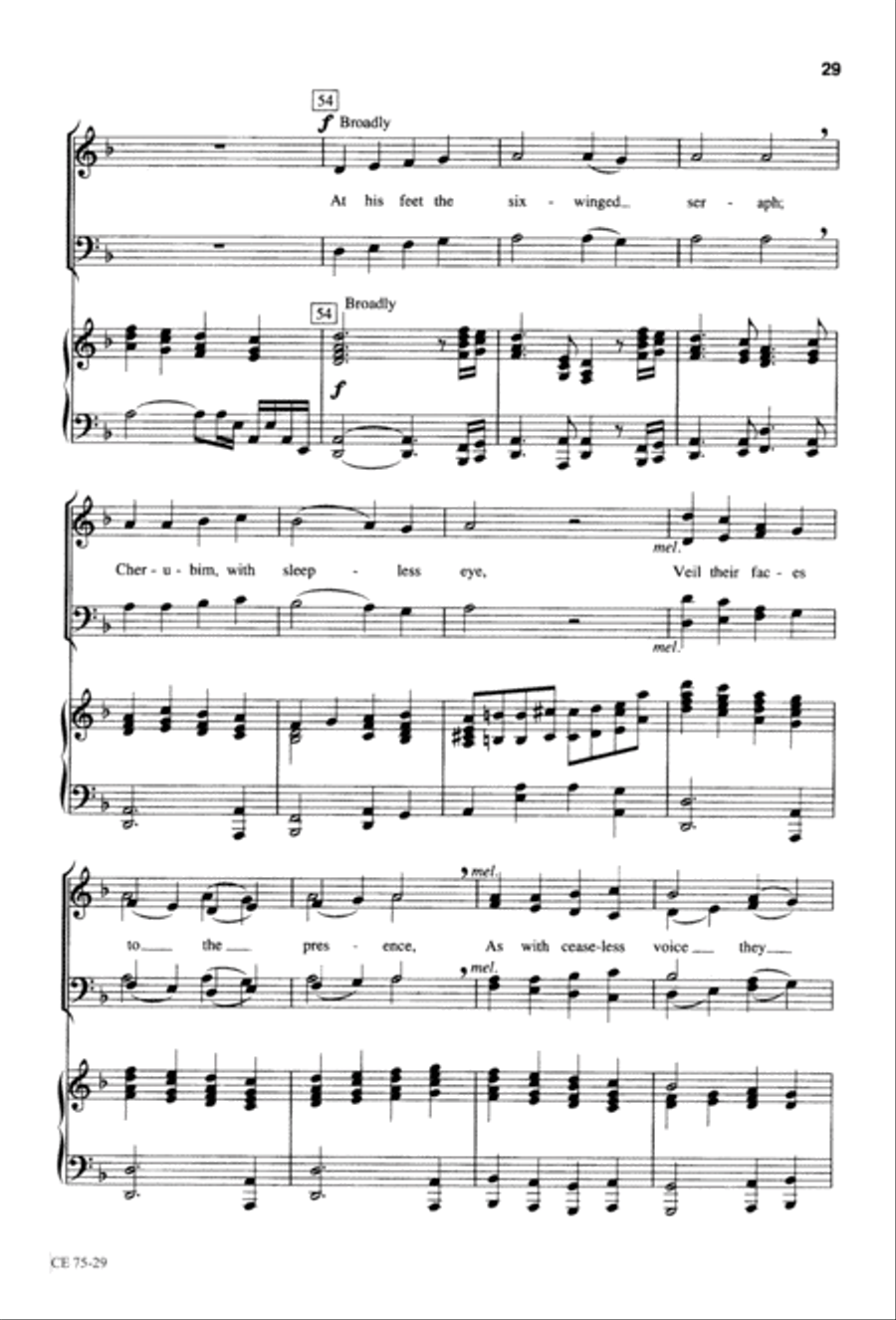 Thy Will Be Done (Digital Download) 4-Part scores gallery preview page 30